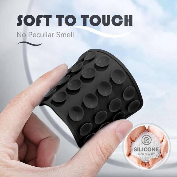 Silicone Phone Sticky Grip Suction Phone Case Mount Hands-Free Cell Phone Grip - Picture 6 of 9